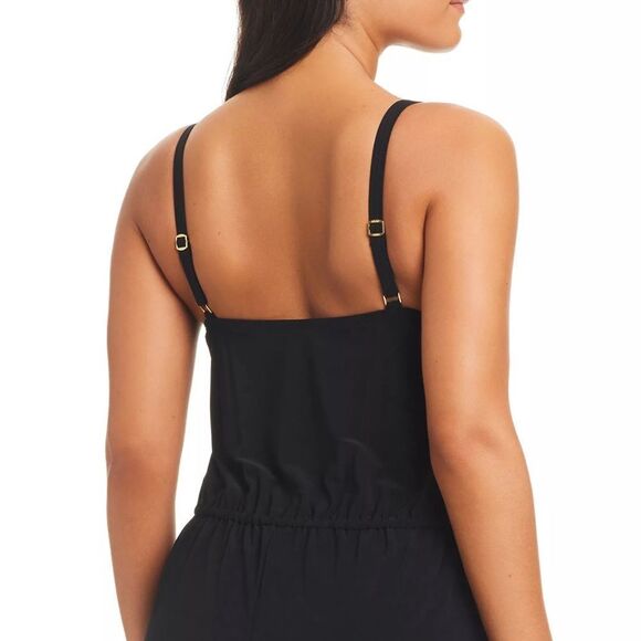 Beyond Control SOLID ESSENTIALS BLOUSON ROMPER SWIMSUIT size 8 - Picture 4 of 11